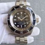 Swiss Rolex Deepsea Stainless Steel Black Dal Replica Watch Rolex Deepsea Challenge For Sale